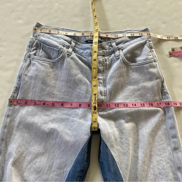 Citizens Of Humanity Cora Crop Relaxed Shadow Inseam Jeans Waist 27 Womens Small - Picture 15 of 16